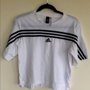 Adidas cropped shirt